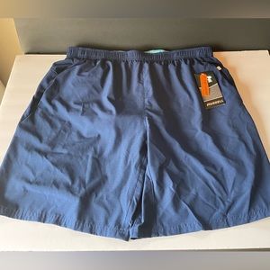 NWT Russell workout/running shorts. 2 n 1 shorts with boxer liner Sz Large